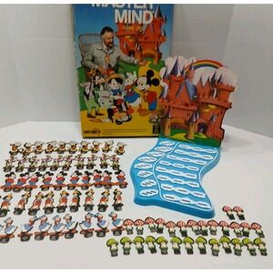 Vintage Walt Disney Mastermind Game in Box Invicta Games 1979 Mickey Mouse READ